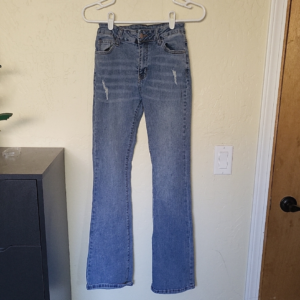 Blue Women's Flare Jeans